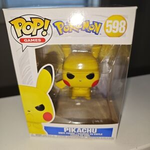 Funko Pokémon Pikachu Pop! Figure - Yellow and Red